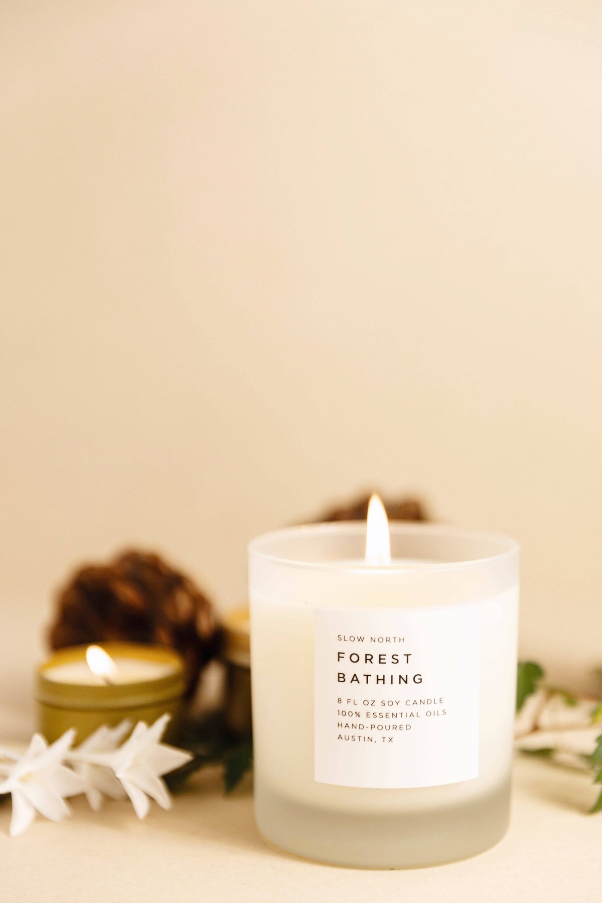 Slow North - Forest Bathing Frosted Candle