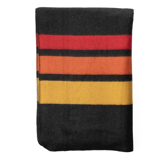 Catskills Wool Blanket - Sunset Rock