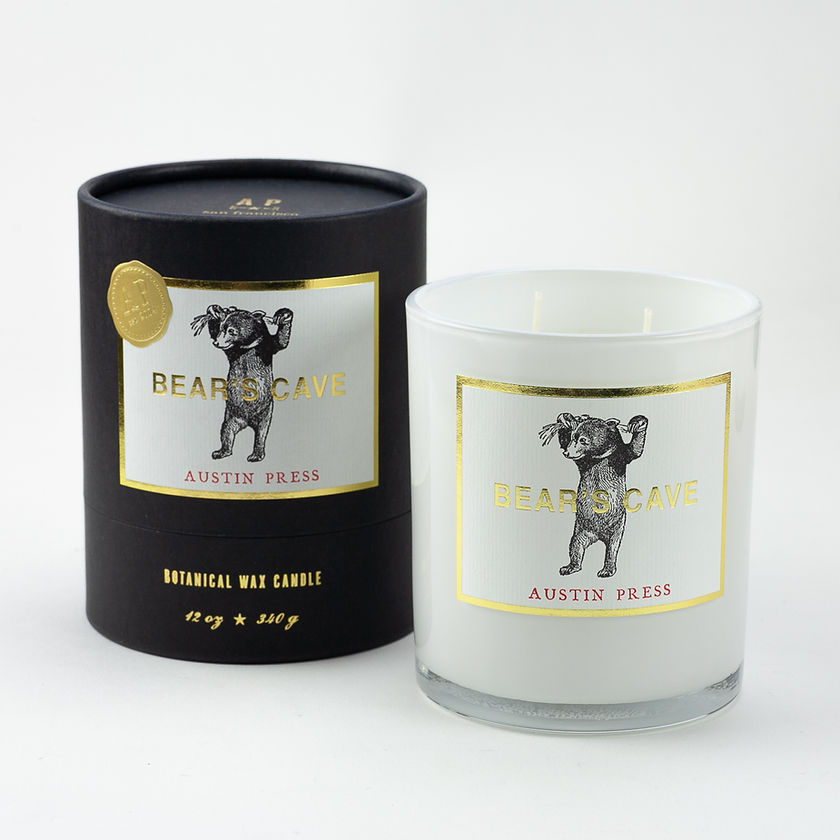 Austin Press - Bear's Cave Candle