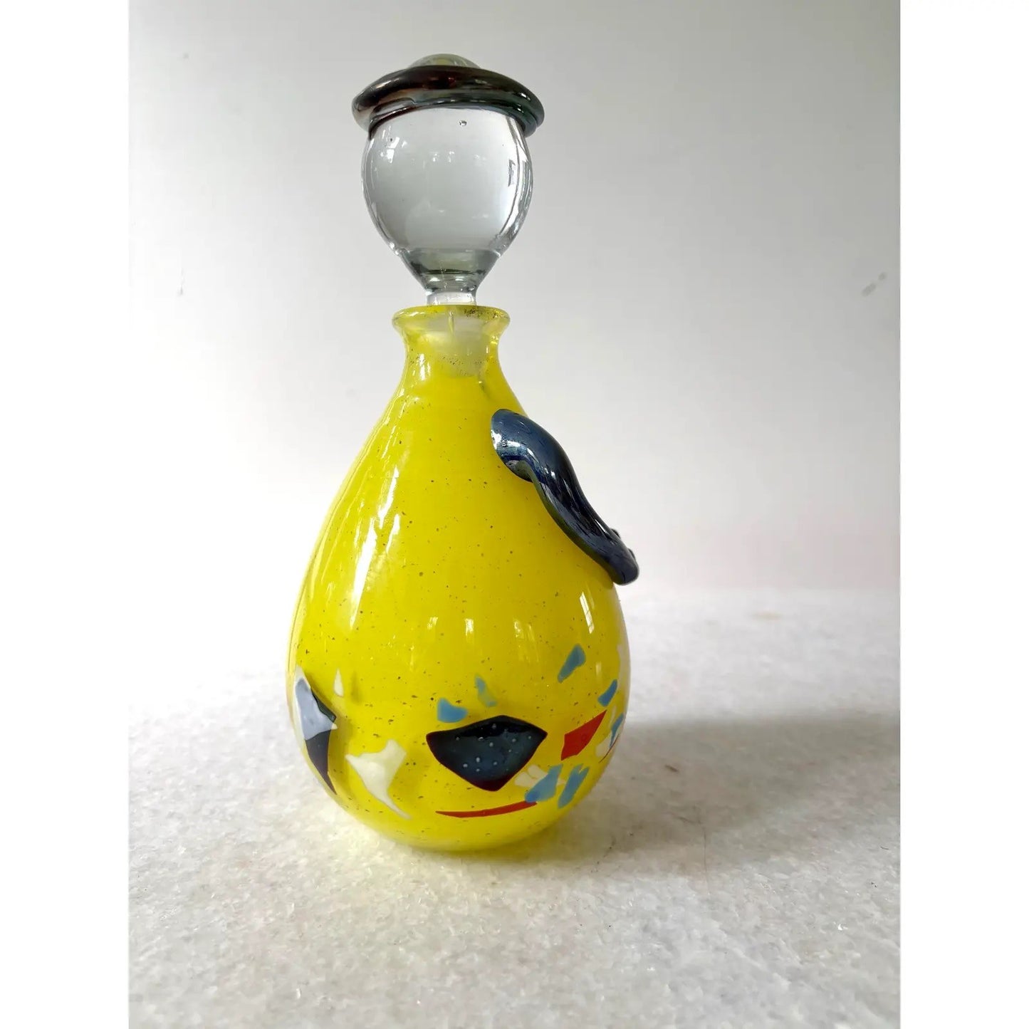 Murano Glass Hand Made Decanter Signed and Dated by Artist