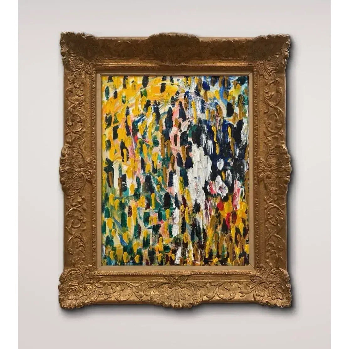 Matthew Izzo Abstract Oil Painting on Canvas, Titled Valley Stream