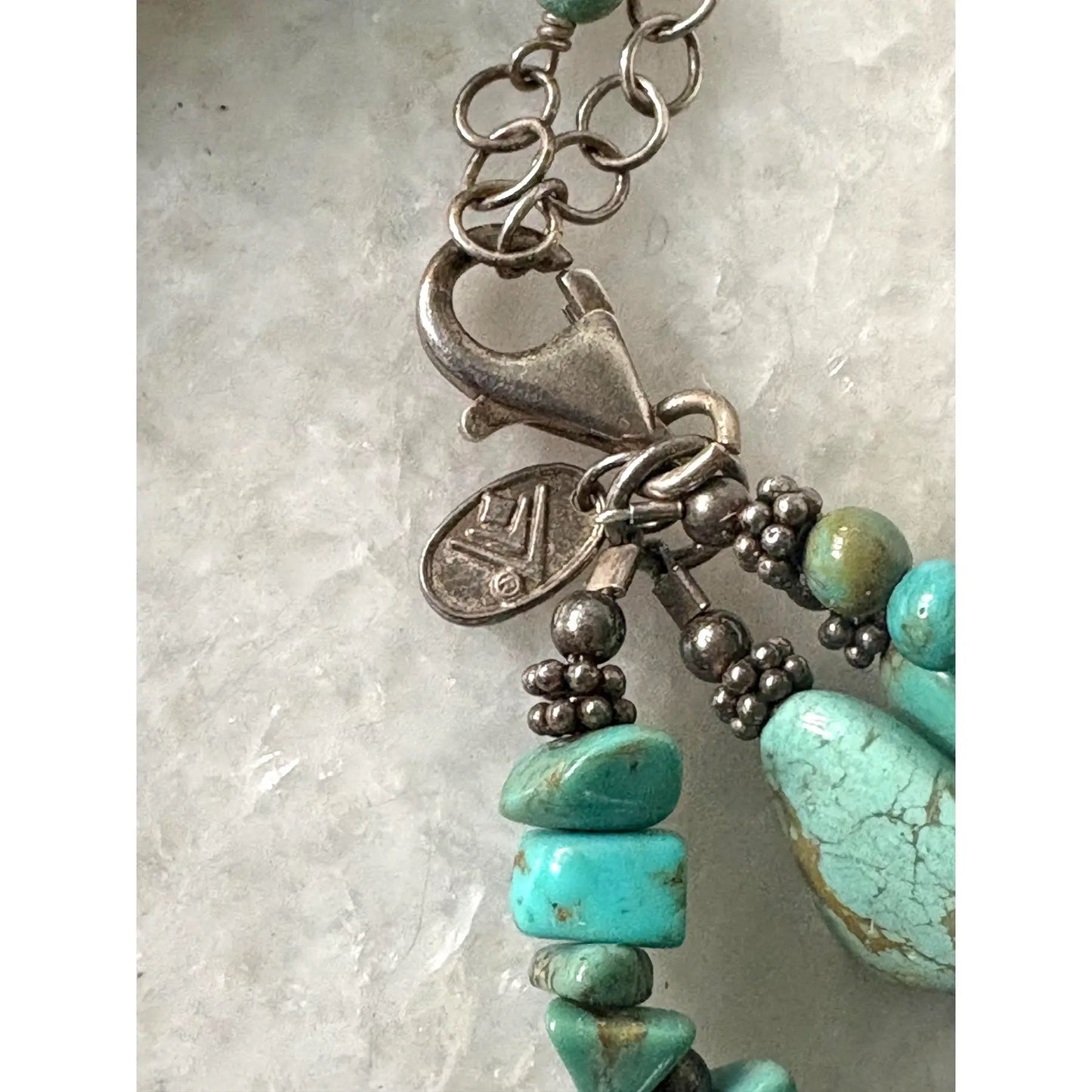 Multi Strand, Turquoise Vintage Necklace