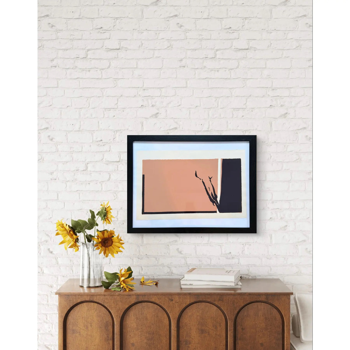 Barbara Beck 1970 Screenprint, 26 x 20 Inches, Framed