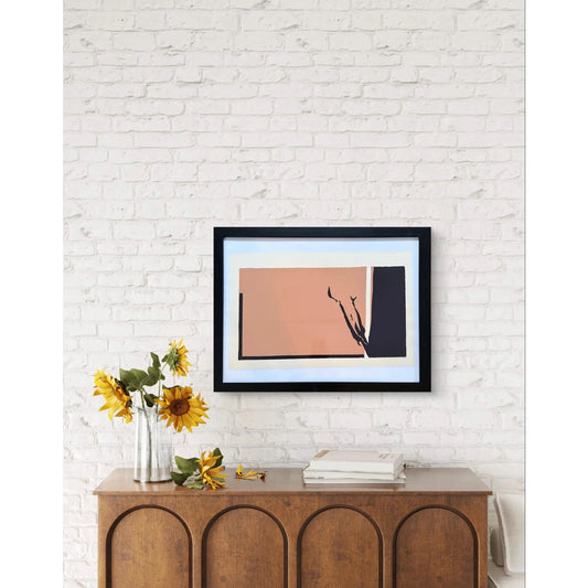 Barbara Beck 1970 Screenprint, 26 x 20 Inches, Framed