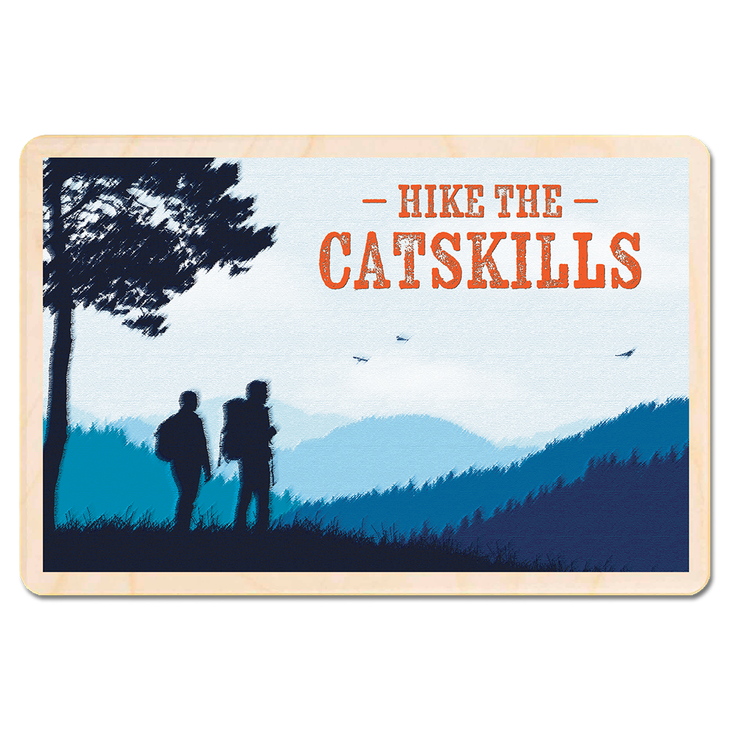 Postales de madera a medida de Catskills