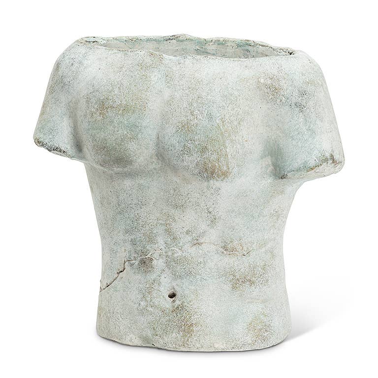 Abbott - Male Torso Planter-9"H-432