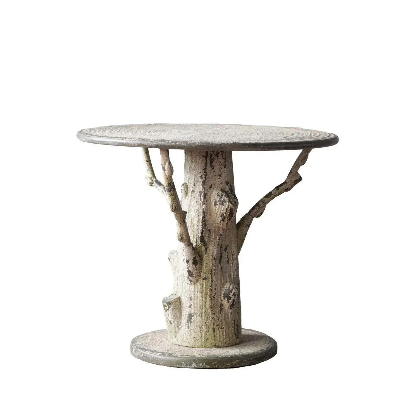 Matthew Izzo Home France Faux Bois Garden Tree Table
