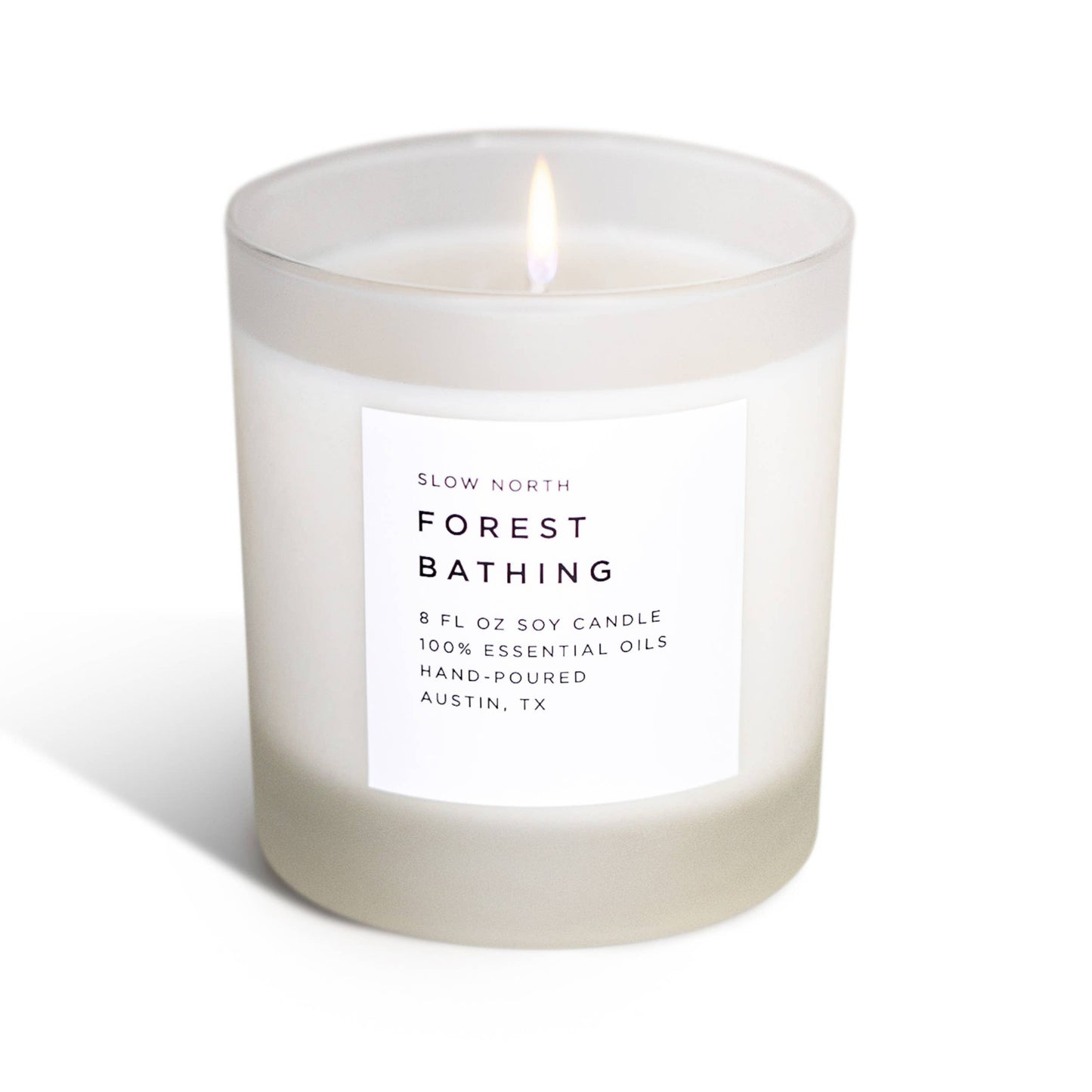 Slow North - Forest Bathing Frosted Candle