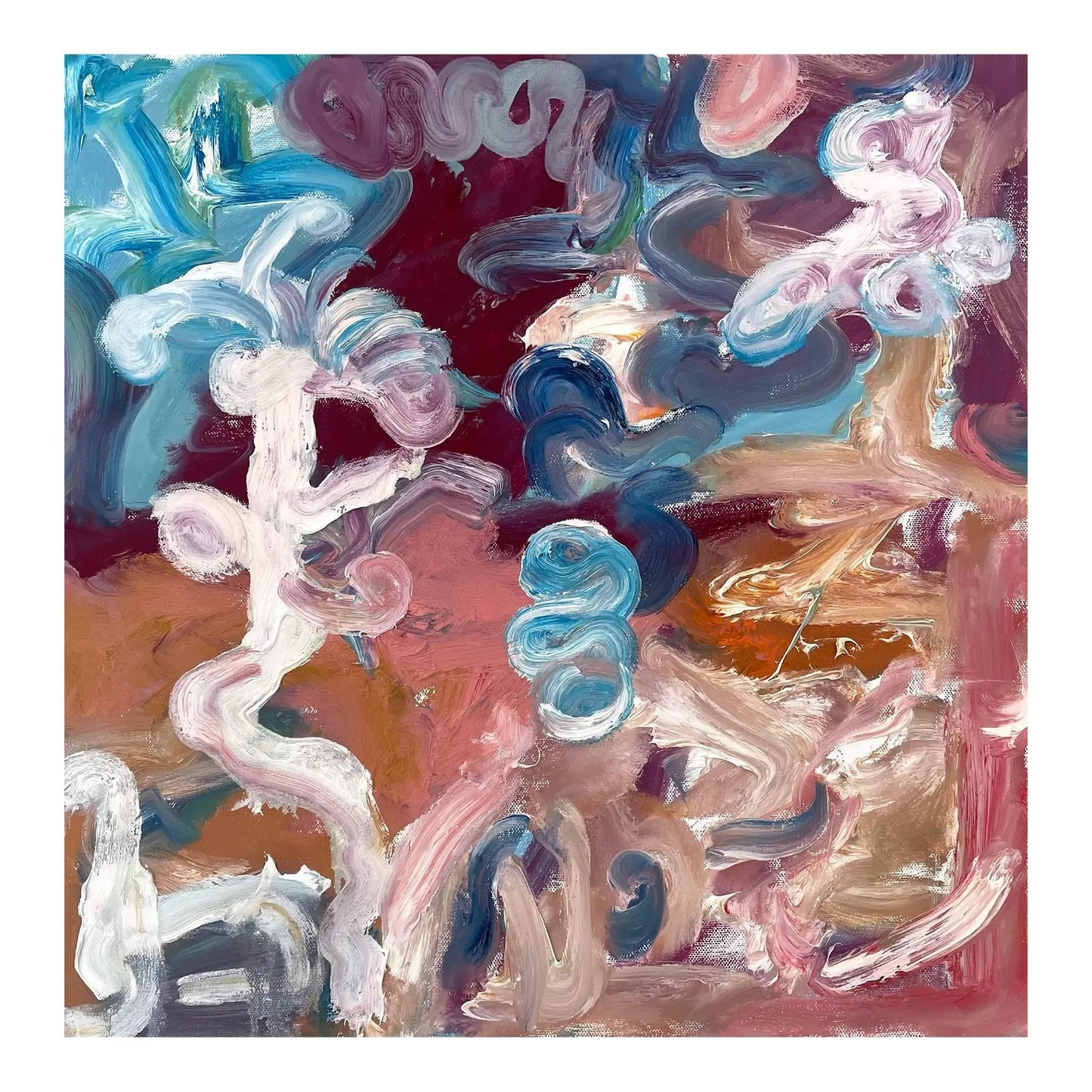 Matthew Izzo Oil Painting on Canvas 20" X 20"