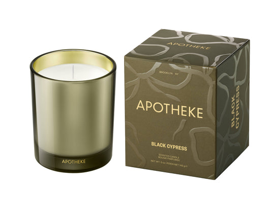 Vela Pequeña Ciprés Negro