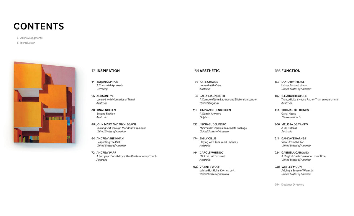 Schiffer Publishing - Interior Designers at Home