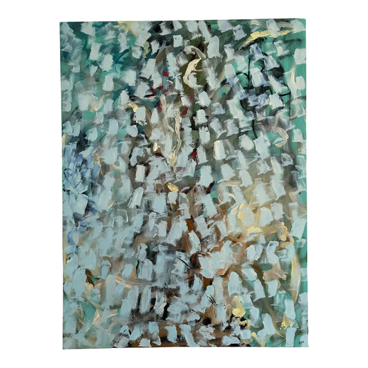 Matthew Izzo Painting Oil and Acrylic on Canvas Titled Snow Fall