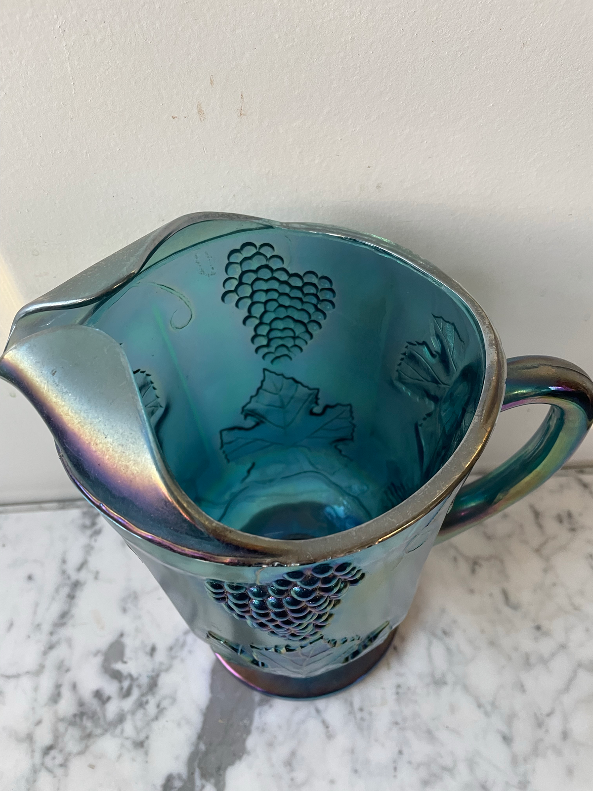 Vintage Indiana Carnival Glass Pitcher