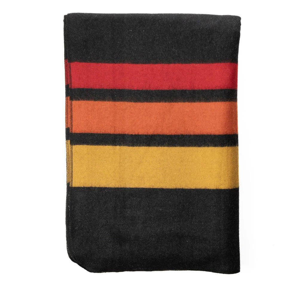 Catskills Wool Blanket - Sunset Rock