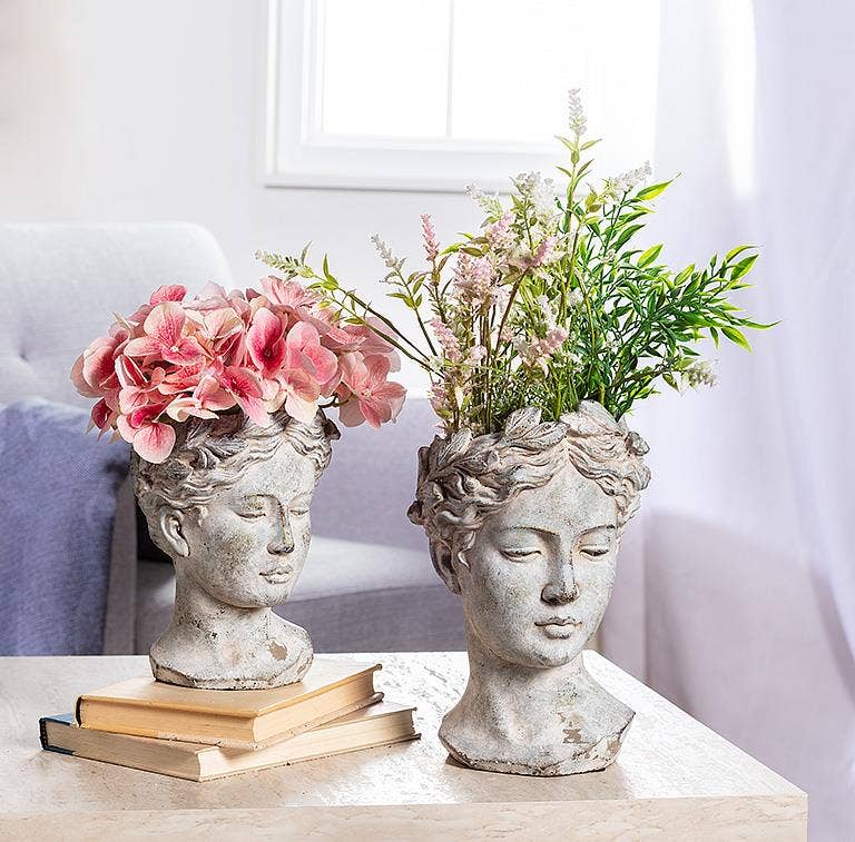 Abbott - Women Head Planter: Small (8.5"H)