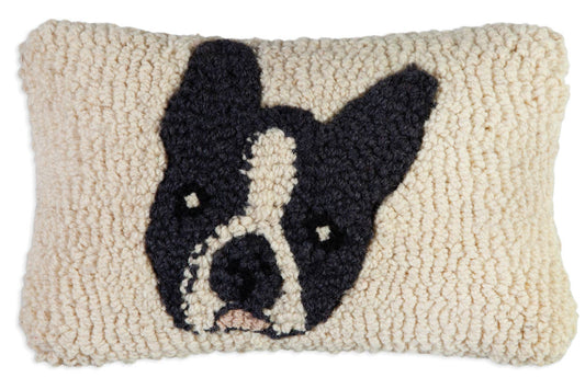 Chandler 4 Corners - Almohada decorativa Boston Terrier