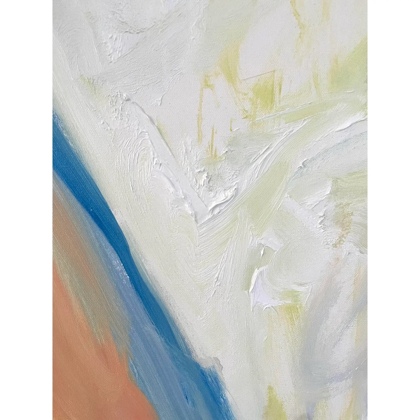 Matthew Izzo Oil Painting on Canvas, Titled Waterfall