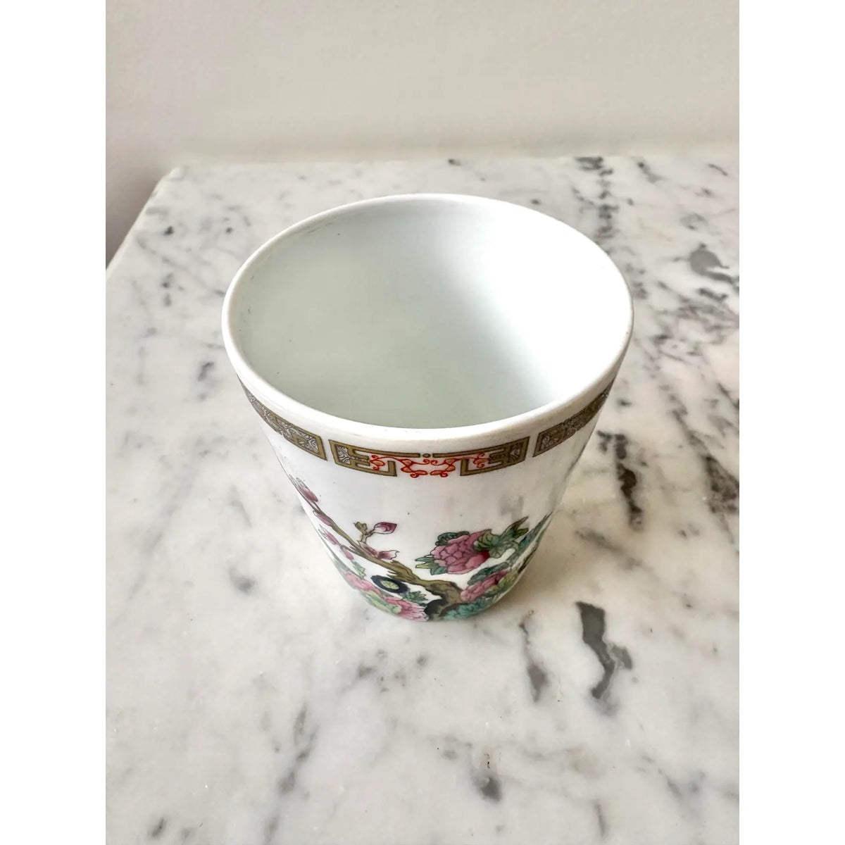 Limoges France Hand-painted Porcelain Cup