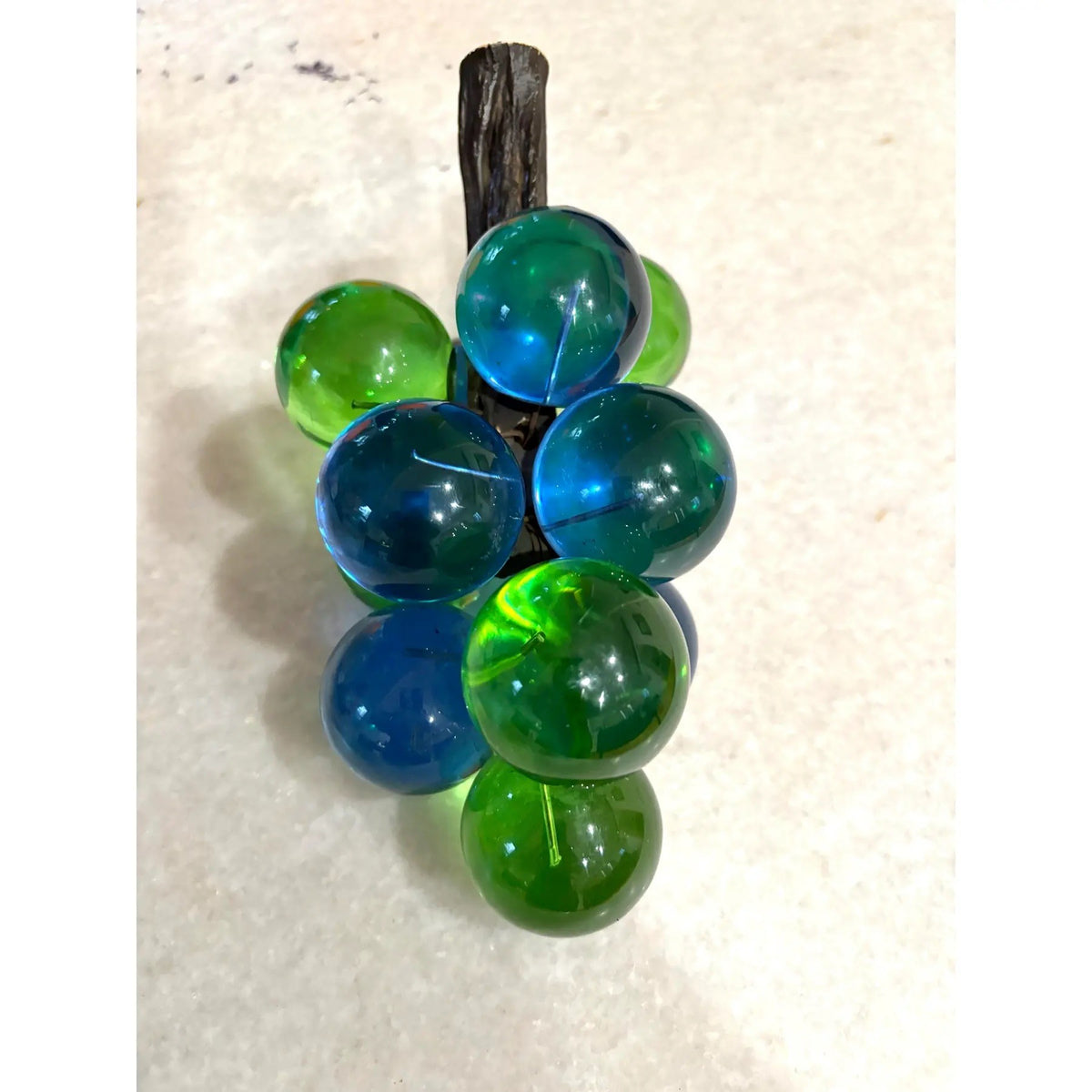 Mid Century Modern Lucite Grape Cluster