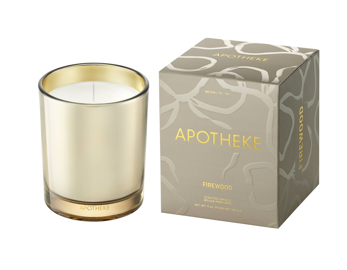 Apotheke - Firewood Petite Candle