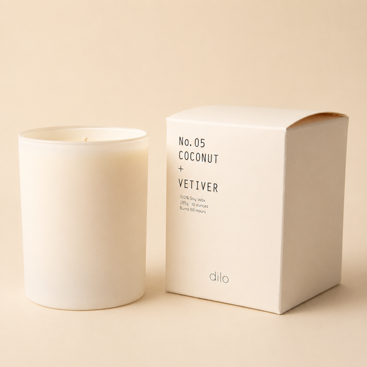 dilo - No. 05 Coconut + Vetiver Candle