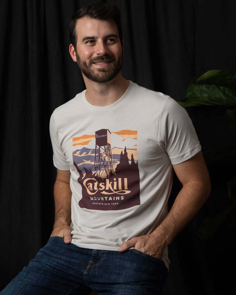 Landmark Project - Catskill Mountains Tee: Dune