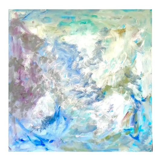 Matthew Izzo Oil Painting on Canvas Titled Hampton Classic