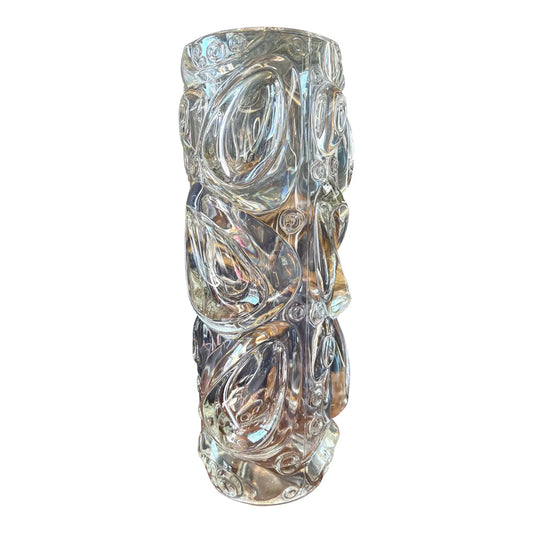 Abstract Glass Vase by Frantisek Peceny for Sklo Union, Czech Rep. 1970s