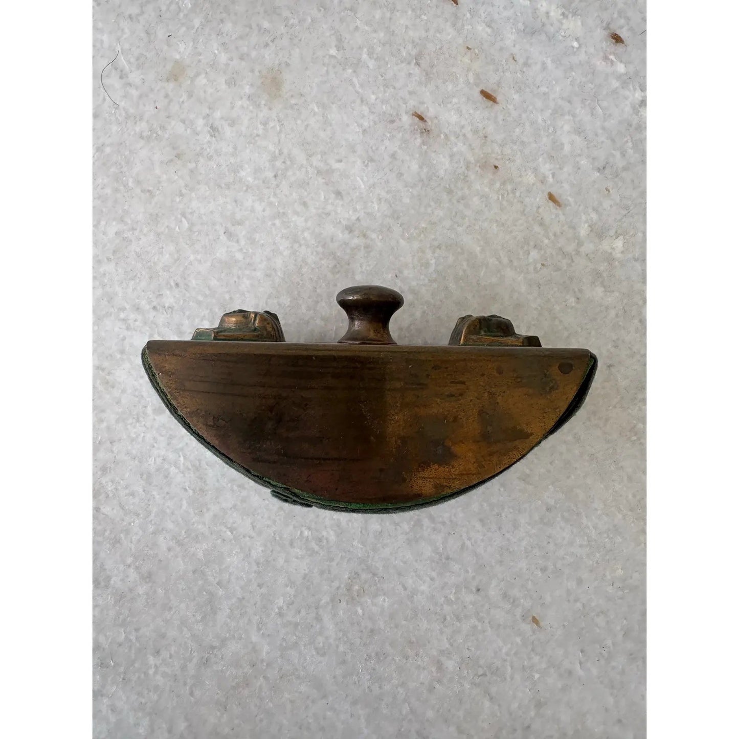 Art Deco Egyptian Revival Bronze Blotter