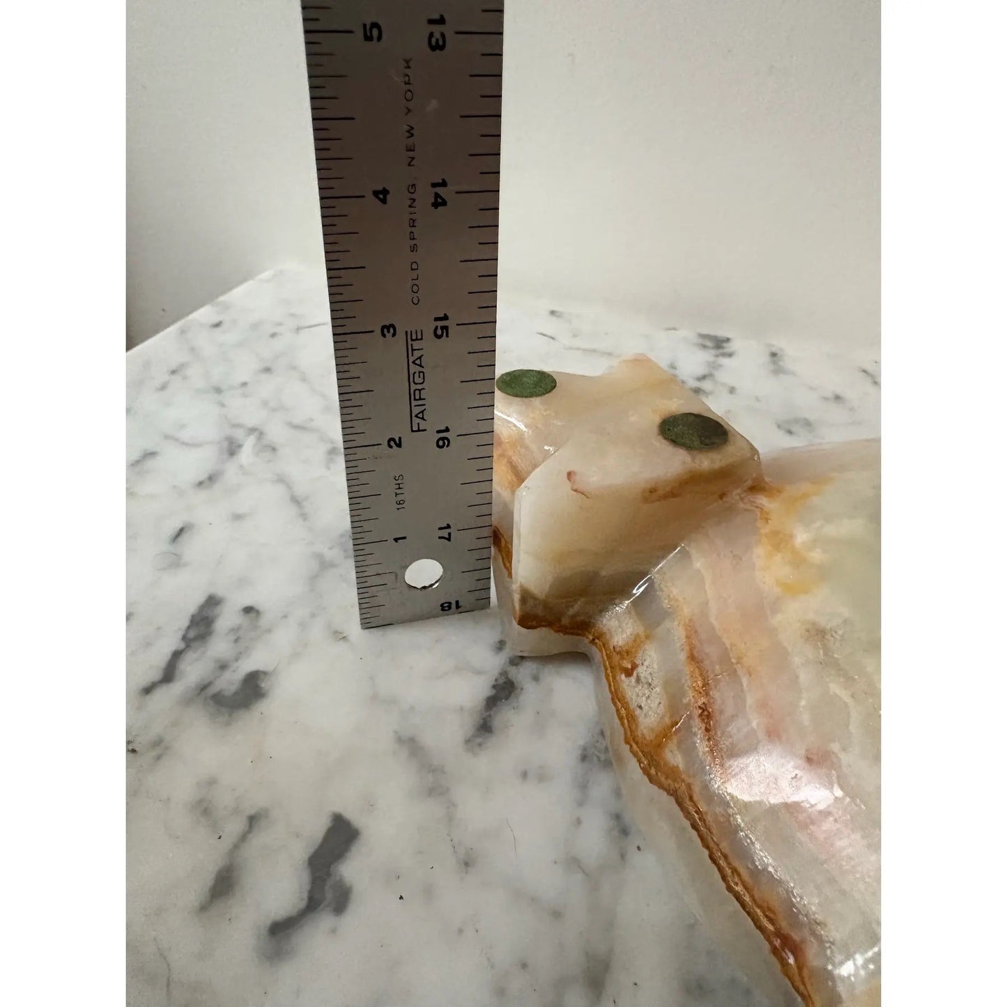 Cenicero de mármol, estilo moderno de mediados de siglo