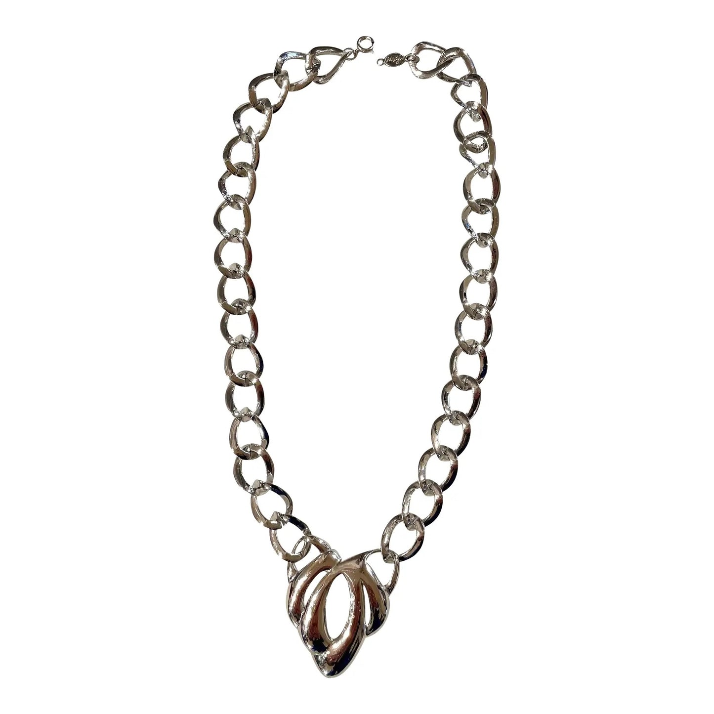 Vintage Napier Chain Pendant Necklace
