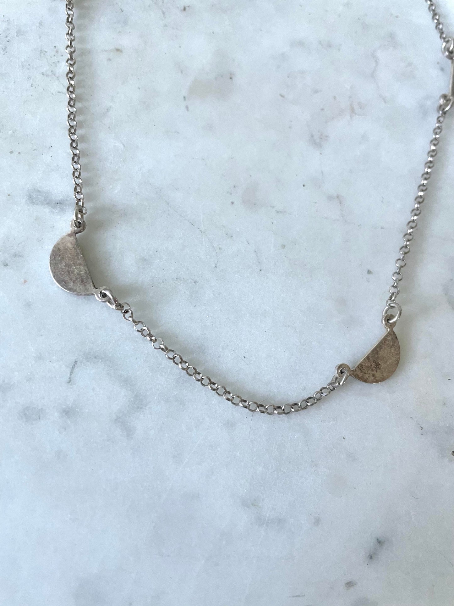 Dyadema Sterling Silver Italy Chain Necklace