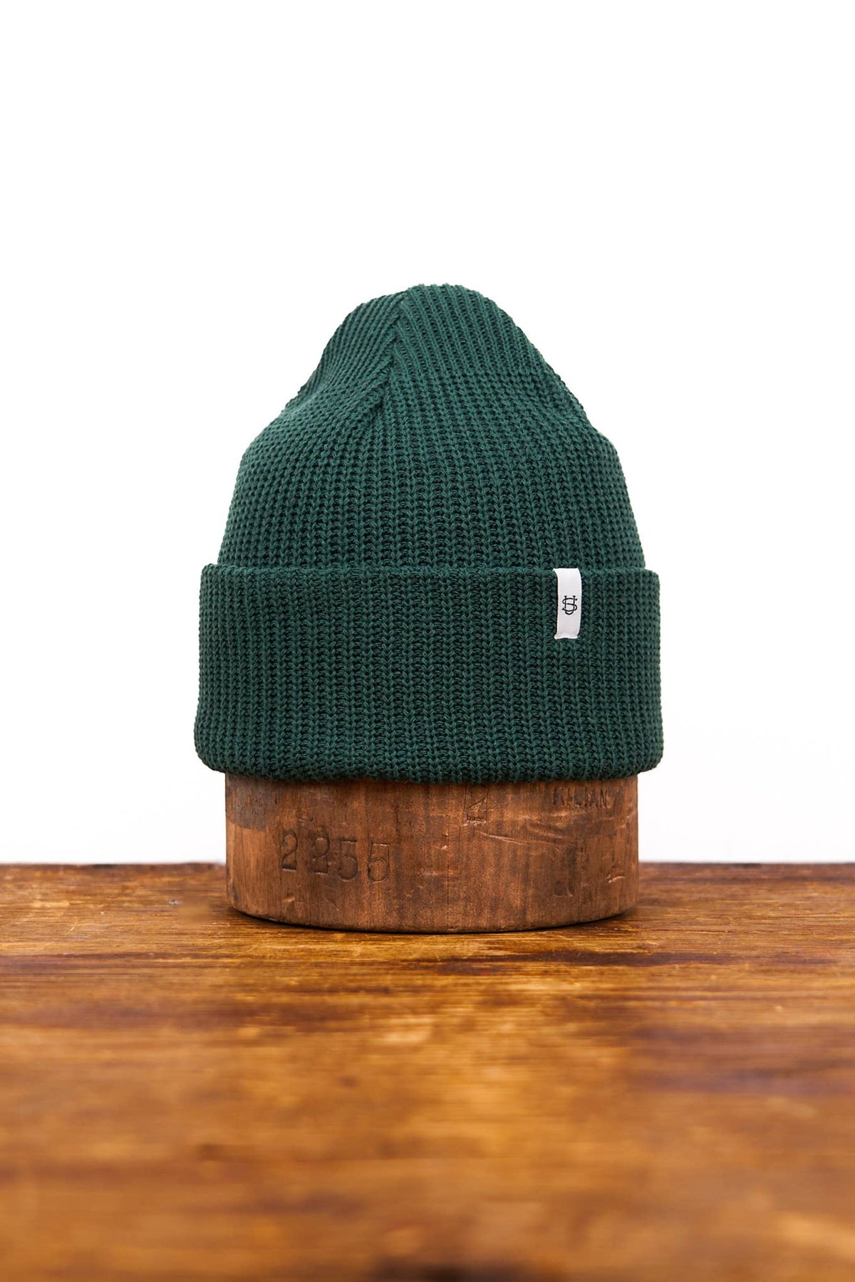 Upstate Stock - Watchcap Green Adirondack Upcycled Cotton