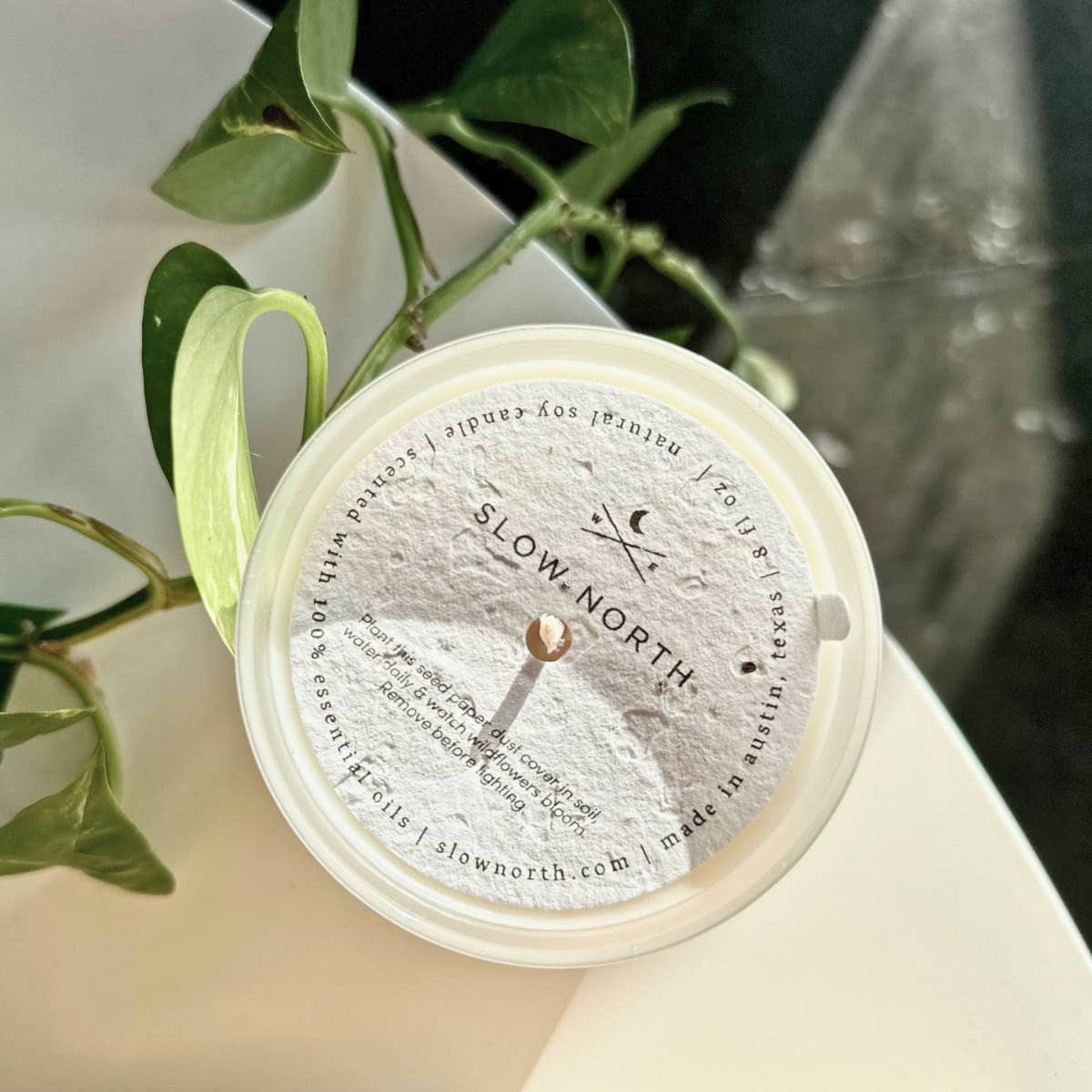Slow North - Orange + Clove Candle - 100% Essential Oils