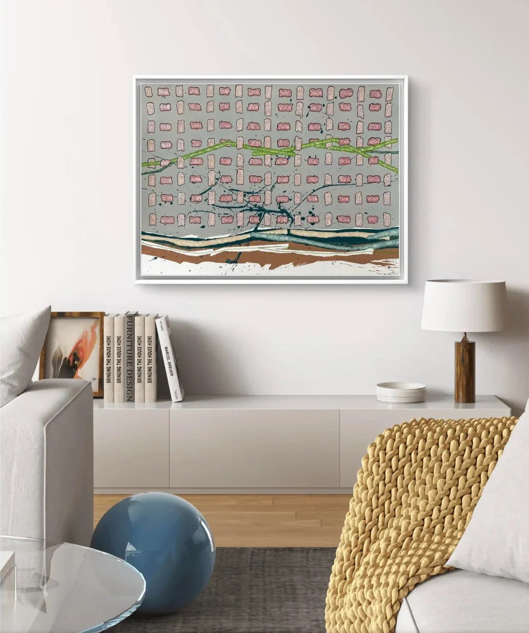 Barbara Beck 2009 Pintura abstracta en acuarela sobre papel